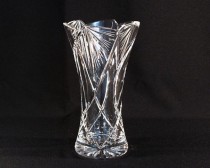 Váza krištáľová brúsená 80029/07017/255 25,5 cm.