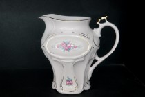 Džbán 1,5l. ružový porcelán