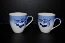 Hrnček veľký 2ks, porcelán Blue Cherry 0,65 l.