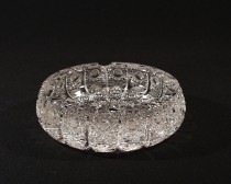 Krištáľový brúsený popolník 500K 700079/57001/155 15,5 cm