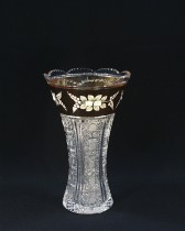 Váza krištáľová brúsená 80021/57011/255 25cm.