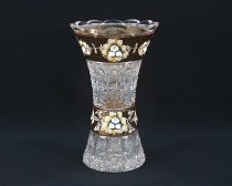 Váza krištáľová brúsená 80029/57111/305 30,5 cm.