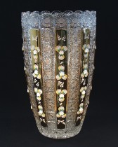 Váza krištáľová brúsená 80756/57113/405 40cm