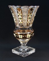 Váza krištáľová brúsená 83046/57113/355 35,5cm