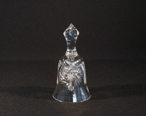 Zvonček krištáľový brúsený 17058/26008/155 15,5 cm