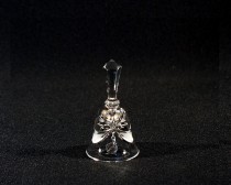 Zvonček krištáľový brúsený mini 17089/17002/080 8cm