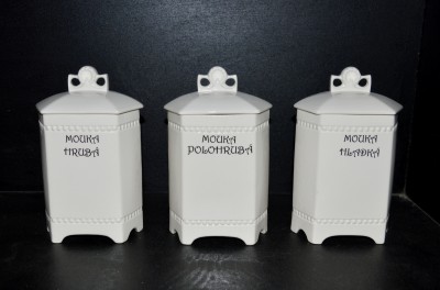 Dóza na potraviny biela 1l. 1ks