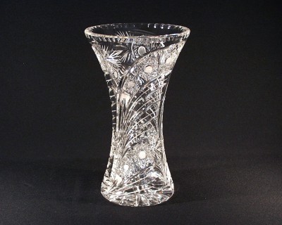 Váza krištáľová brúsená 80029/35003/305 30,5 cm.