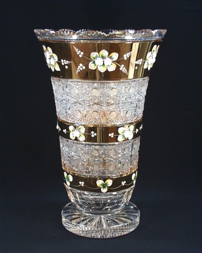 Váza krištáľová brúsená 80838/57111/405 40cm