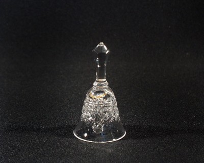 Zvonček krištáľový brúsený mini 17089/57001/080 8cm